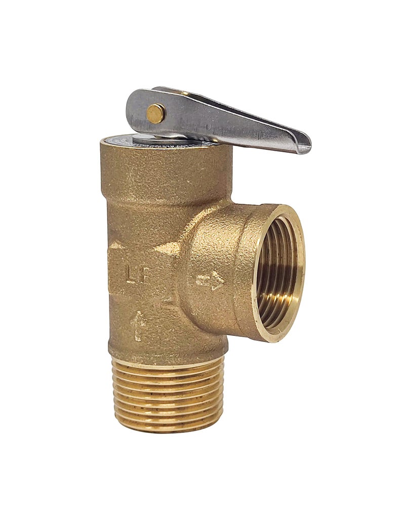 Libra Supply 3/4 inch Press Isolation Valve Kit with Pressure Relief Valve for Rheem Tankless Water Heater, FNPT x Press, 3/4'' Service Valve for Rinai, Ecosmart, Navien, Noritz Takagi Bosch - Image 5